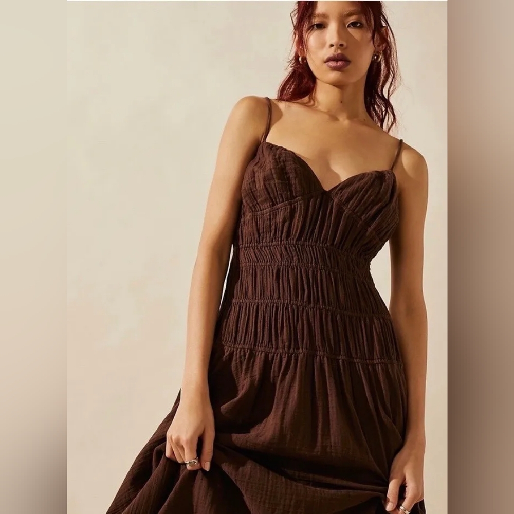 Free People Verbena Midi Dress